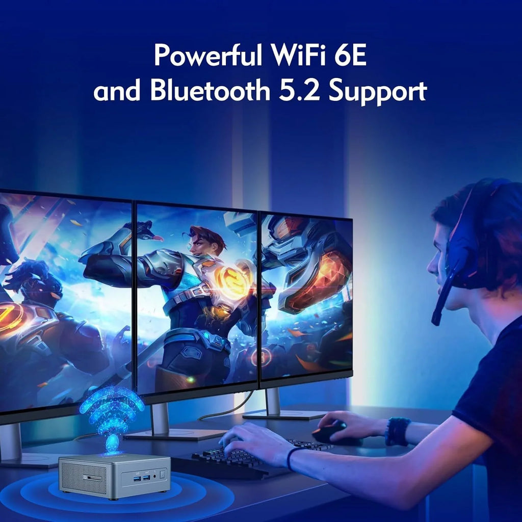 Mini PC 12th Gen Intel i5 16GB DDR4 512GB SSD Windows 11 Pro B95364