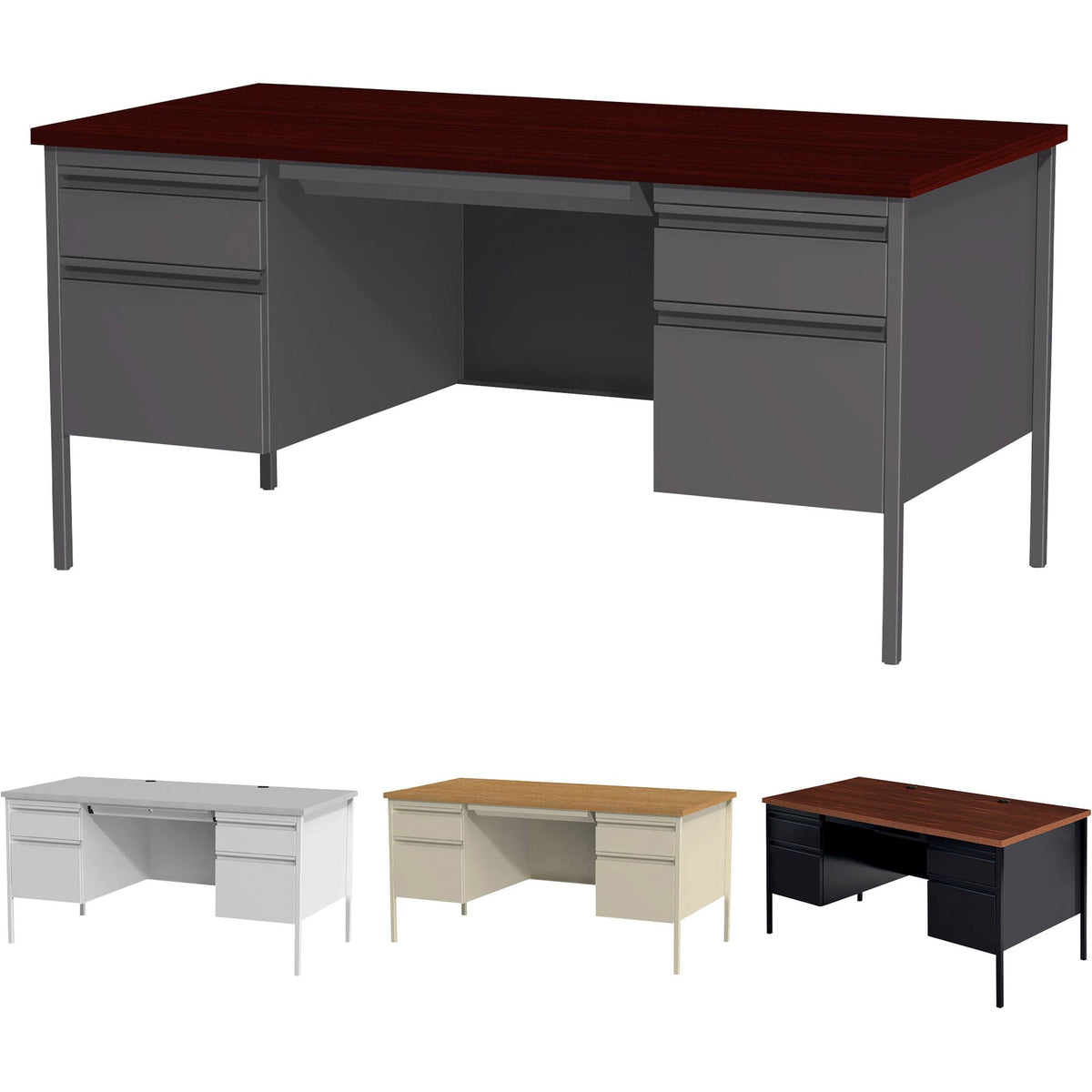 Double Pedestal Desk T7433