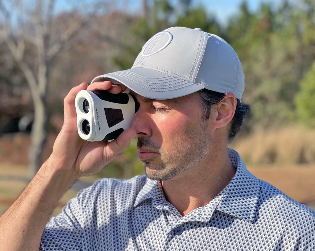 Golf Rangefinder with Slope Compensation, 6X Magnification up to 800yds (White) U350189