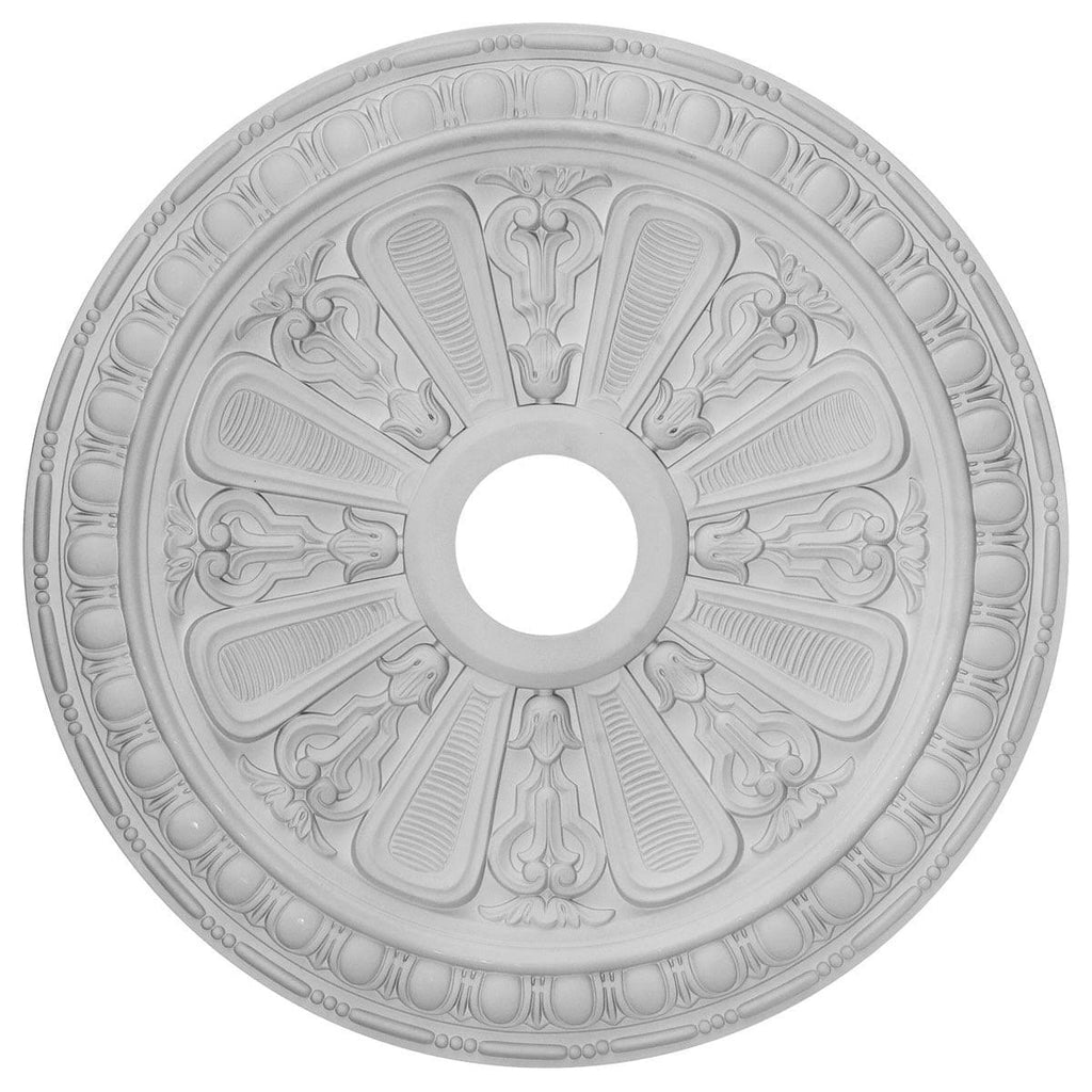 Green Gold Hand-Painted Ceiling Medallion N129