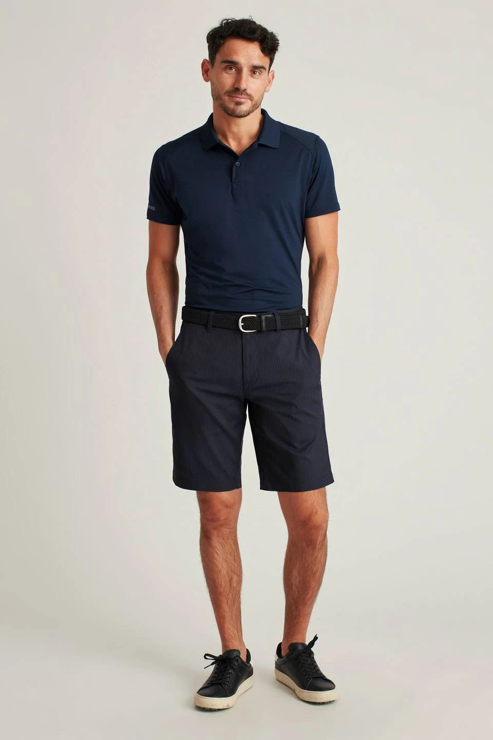Blue Golf Shorts A387