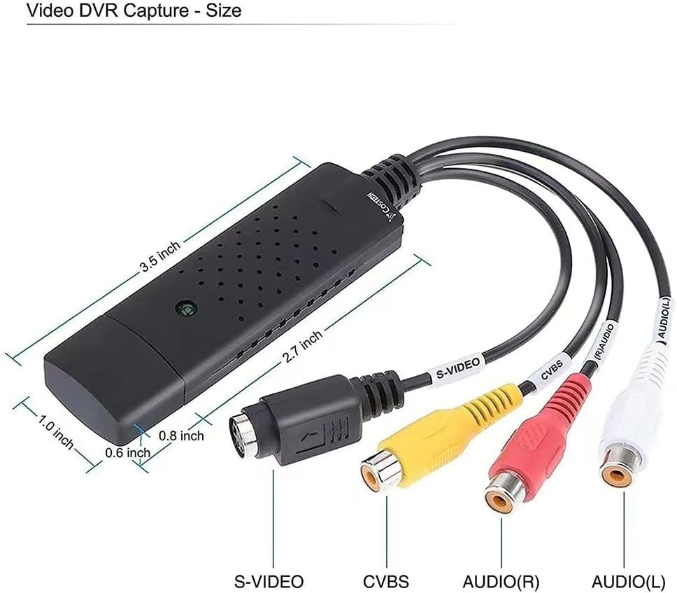 USB 2.0 Video Audio Grabber Converter K675237
