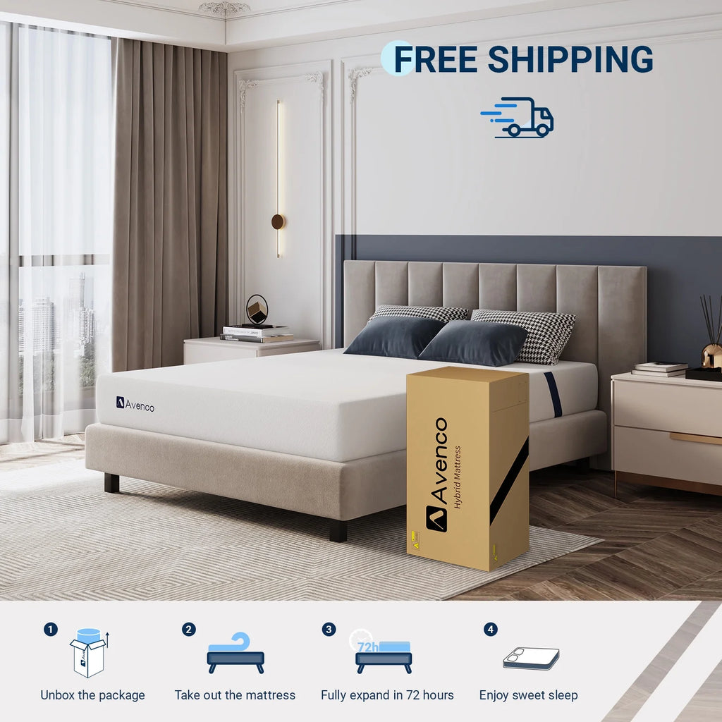 Twin Size Cooling Gel Memory Foam Mattress X4382