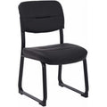 Faux Leather Visitor Chair with Sled Base G7032