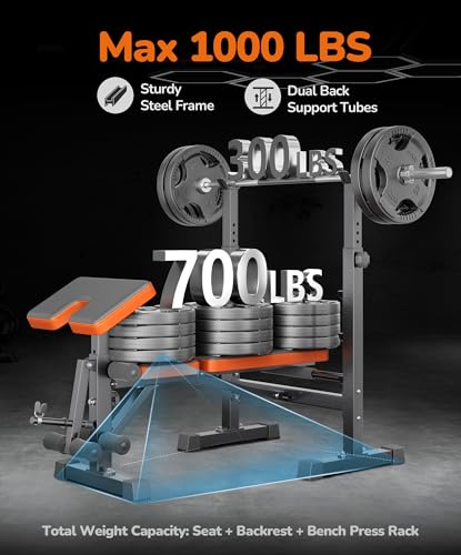 6 in 1 Adjustable Weight Bench Set X7170