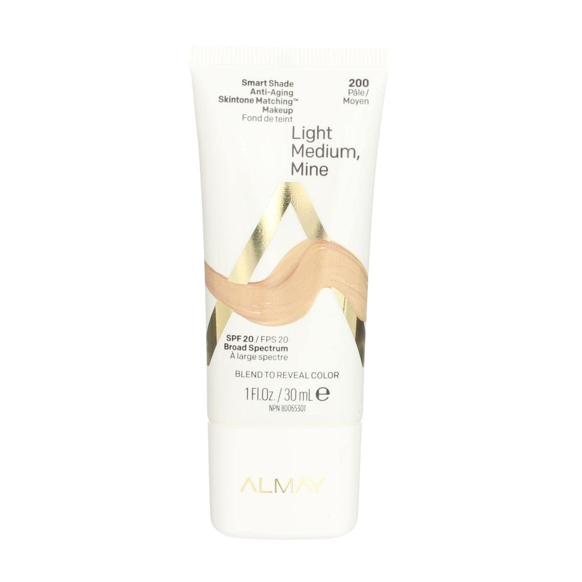 Light Medium/200 Anti-Aging Makeup, 1 Fluid Ounce J412437