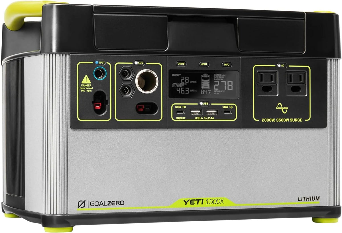 Portable Power Station 1516Wh Lithium Battery 2000 Watt S1935