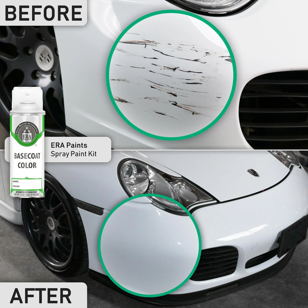 Automotive Touch Up Paint Spray Kit with Clearcoat Q521