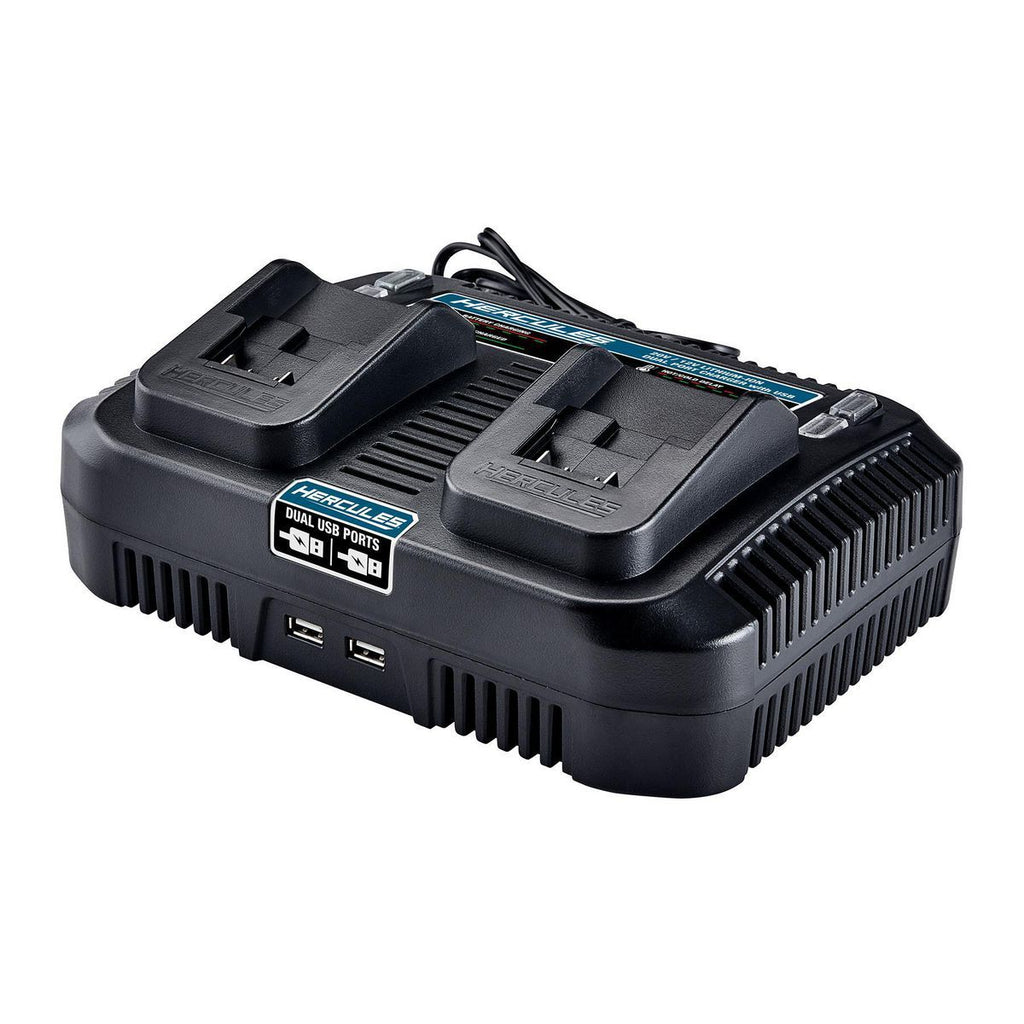 20/12V Lithium-Ion Multi-Voltage Dual-Port Charger with Dual USB N5177