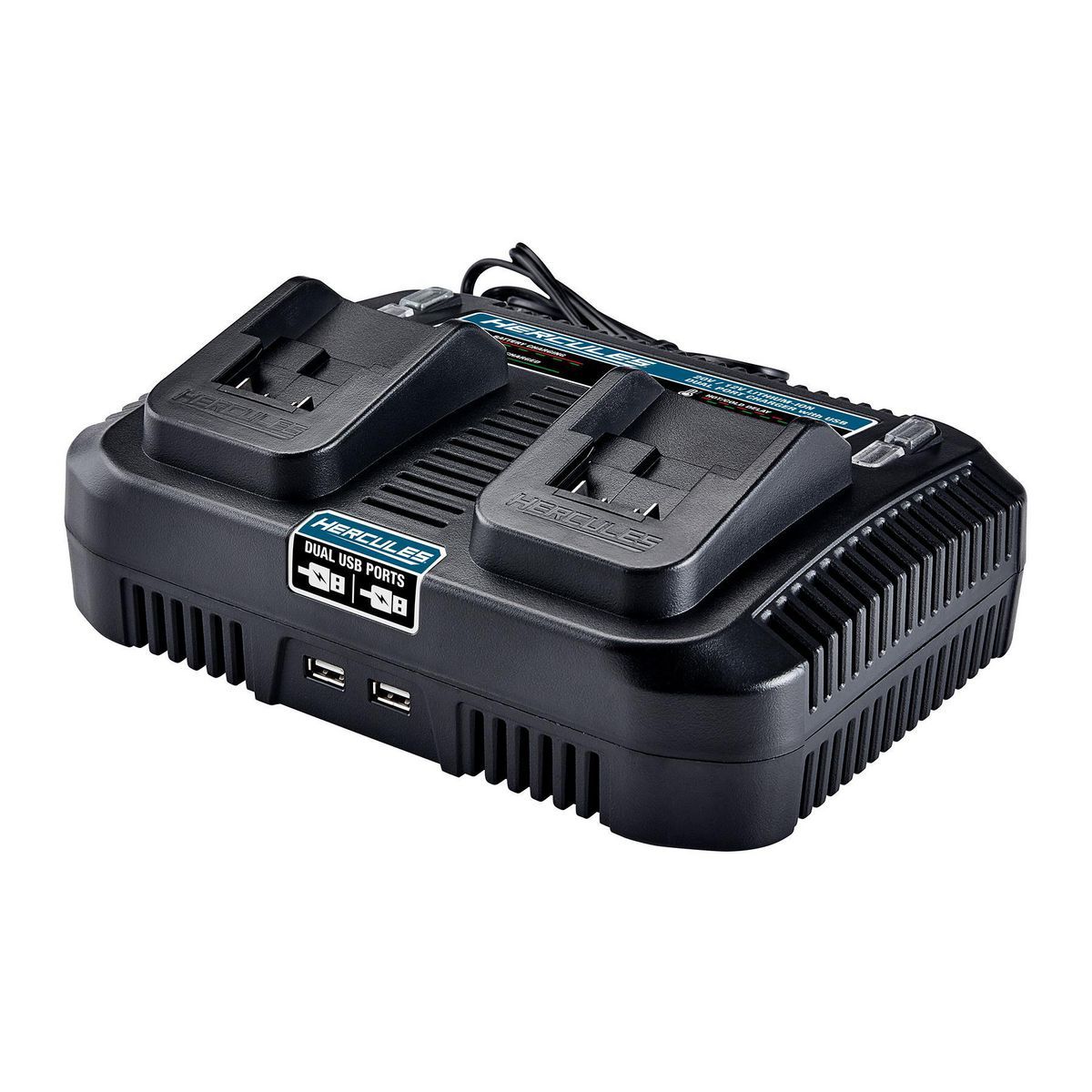 20/12V Lithium-Ion Multi-Voltage Dual-Port Charger with Dual USB N5177