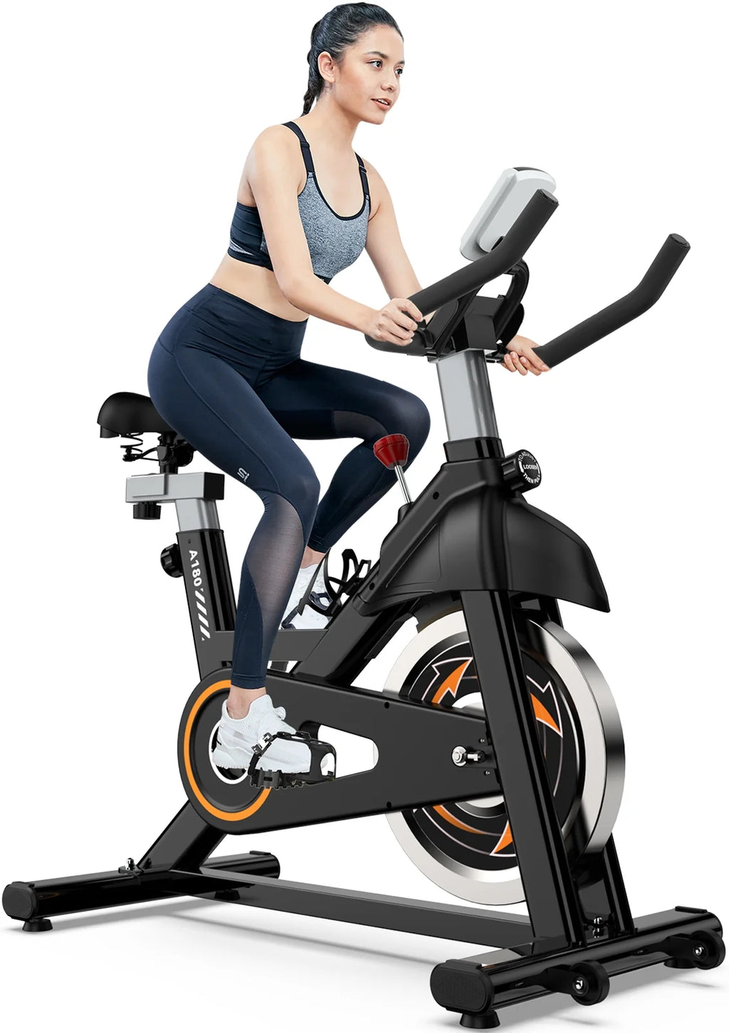 Indoor Cycling Exercise Bike 35 Lbs Flywheel S925