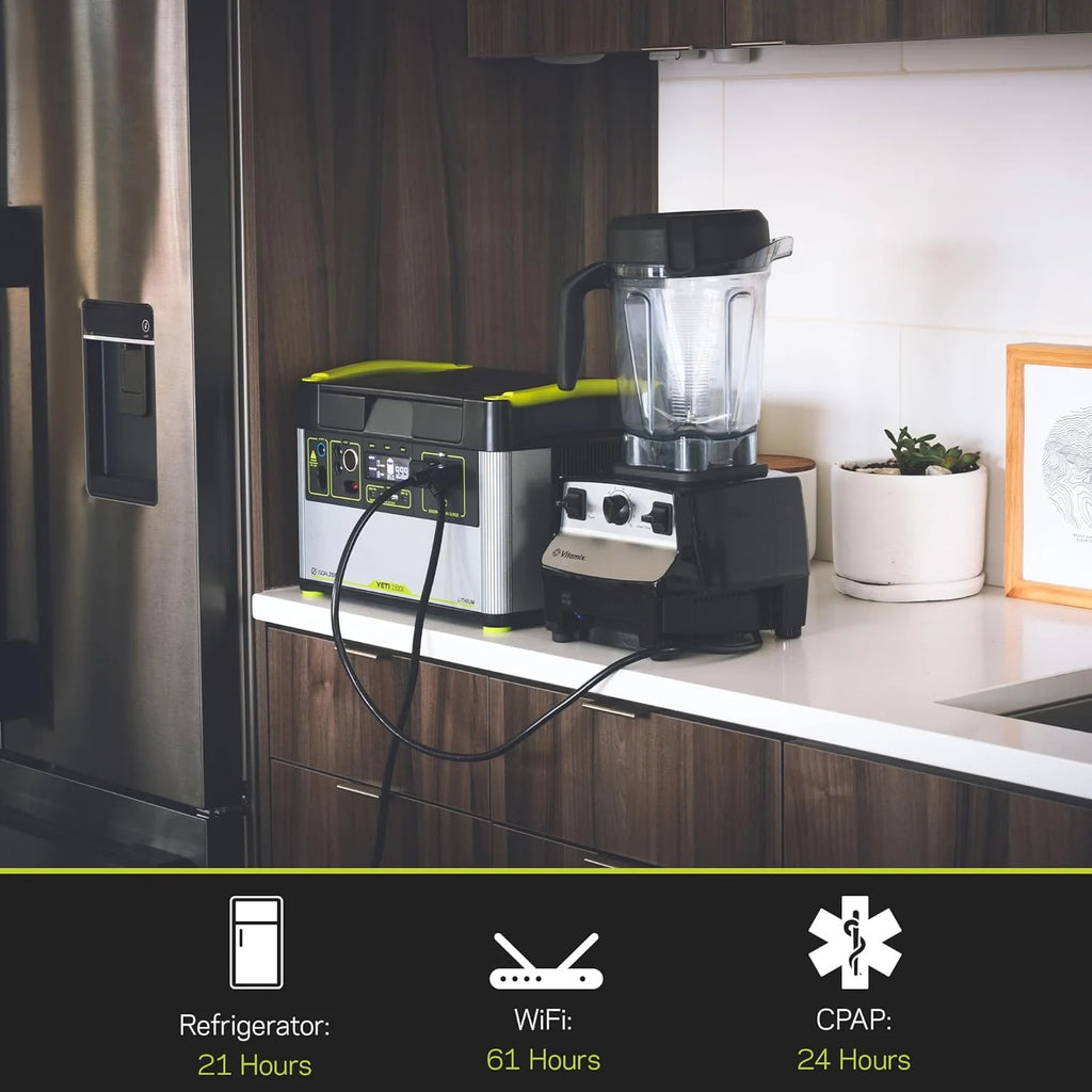Portable Power Station 1516Wh Lithium Battery 2000 Watt S1935