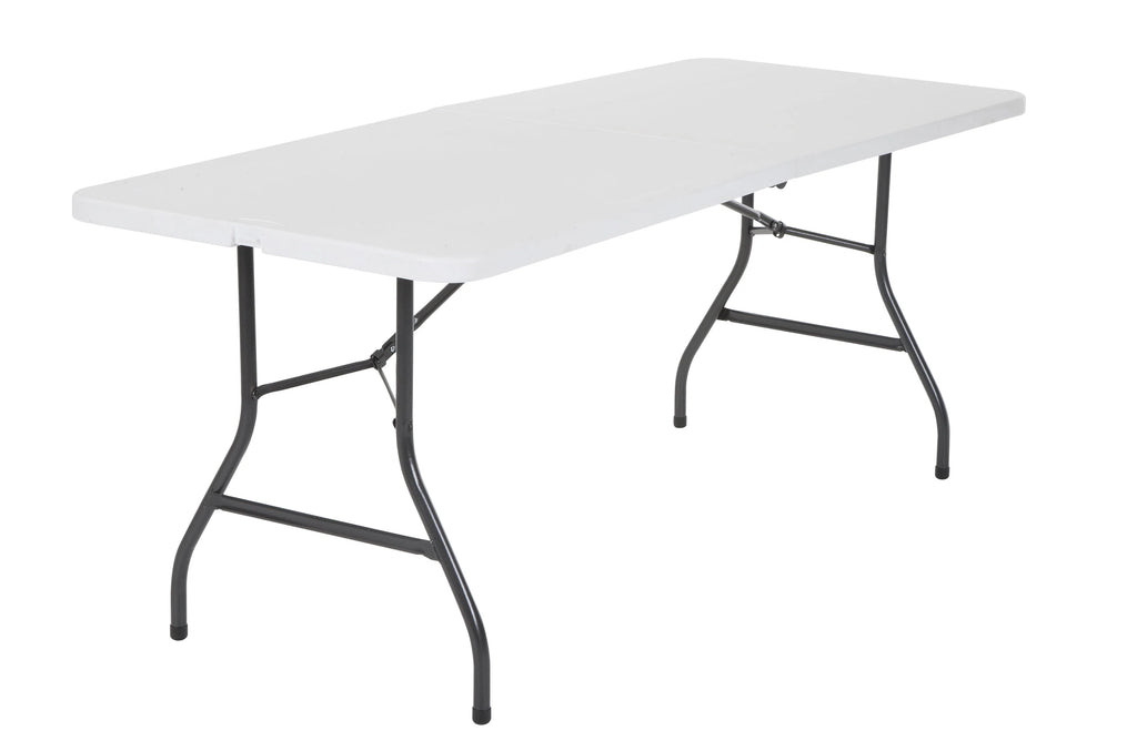 6 Foot Folding Table White Speckle K845994