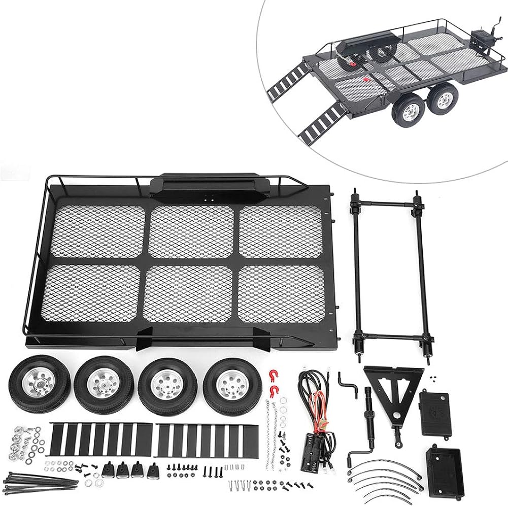 1/10 RC Car Trailer with Four Tires H805