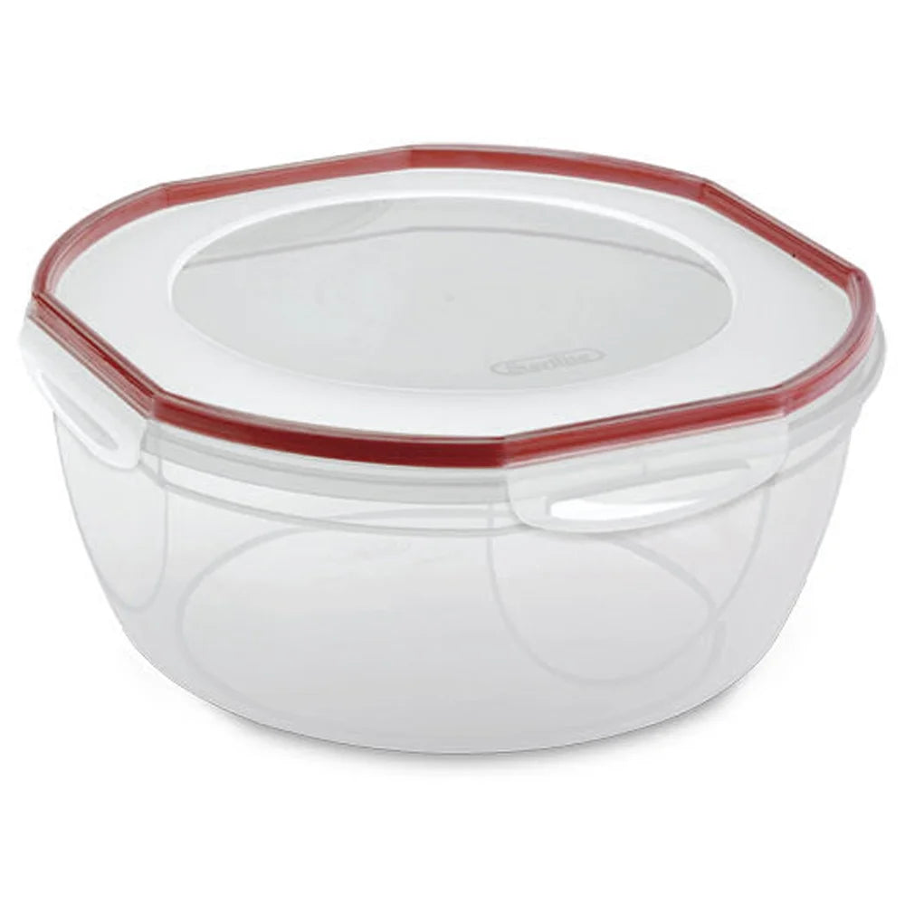 8.10 Quart Plastic Food Storage Bowl Container, 2 Pack H533853