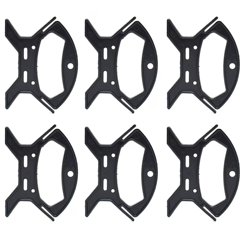 10pcs Black Cable Organizer Set O8282