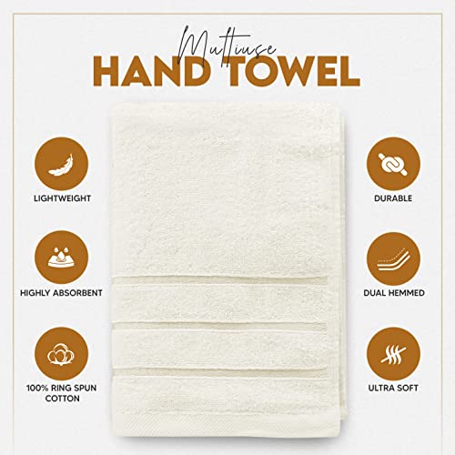 4 Pack Oversized Bath Towels Set, 100% Ring Spun Cotton (27 x 54 Inches) Black T742