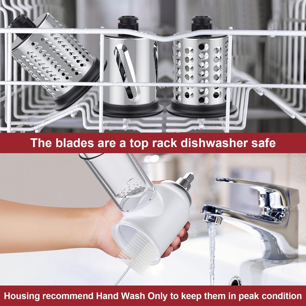 Vegetable Slicer and Cheese Grater Attachment for KitchenAid Stand Mixers S108213