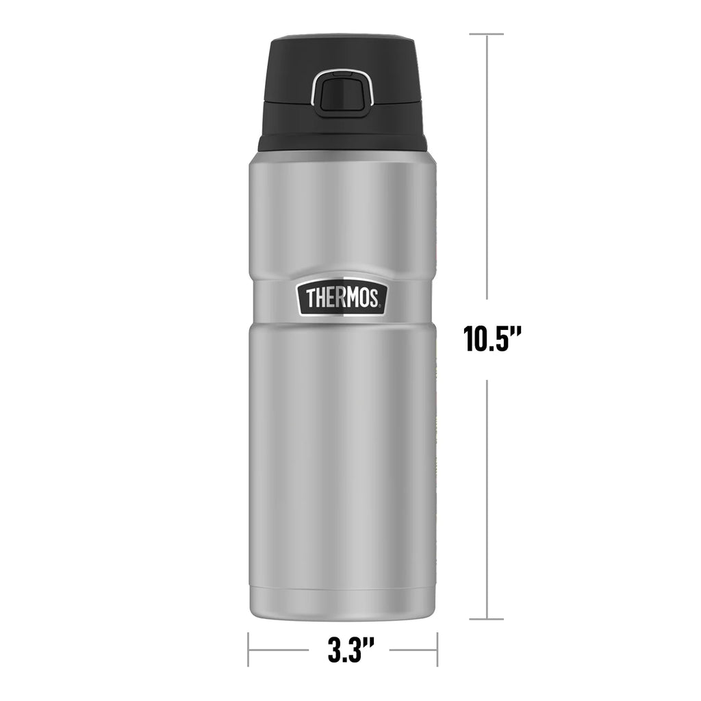 Stainless Steel Drink Bottle, Vacuum Insulated, Double Wall, 24oz K88492