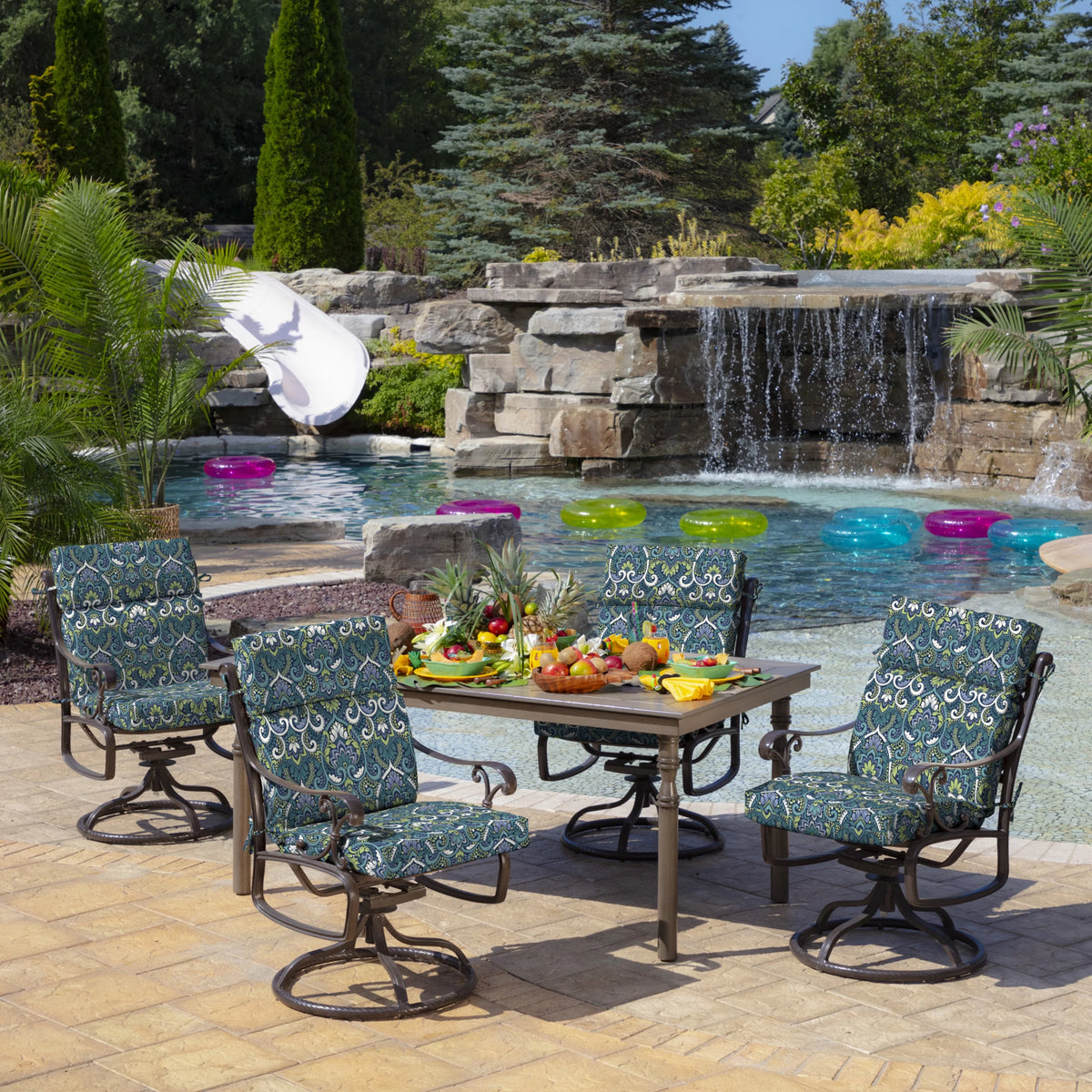 Outdoor Chair Cushion 20 x 21 D2355