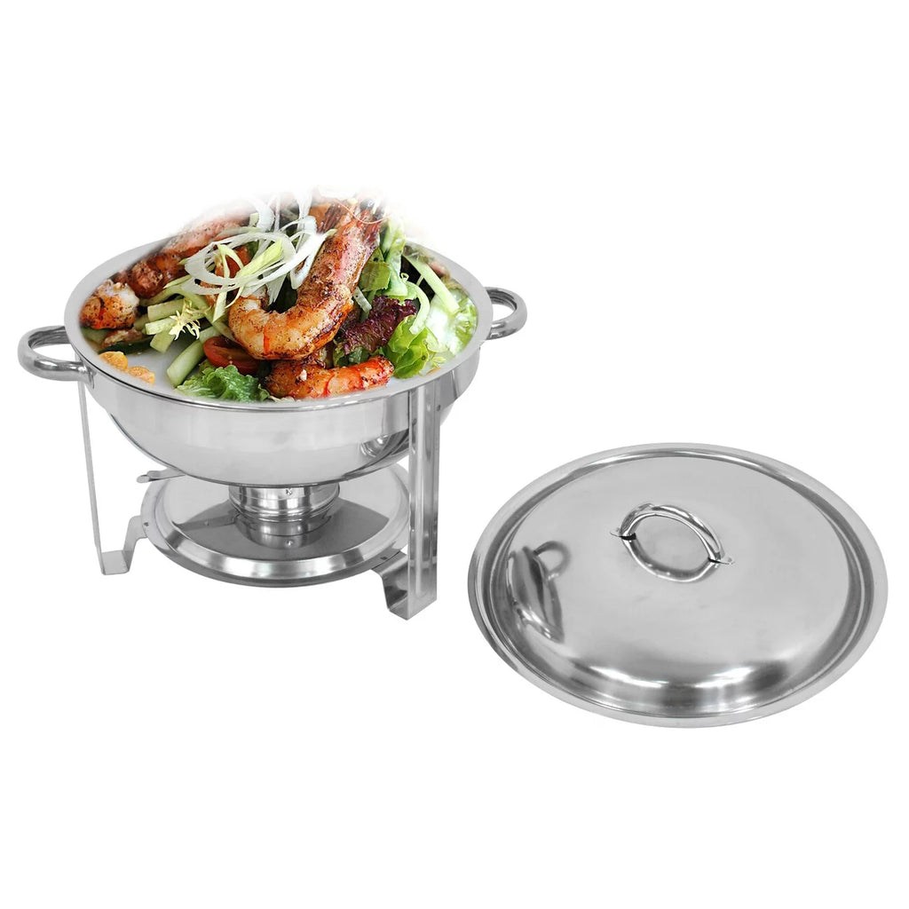 Round Chafing Dish 5Qt Buffet Stove Set V141
