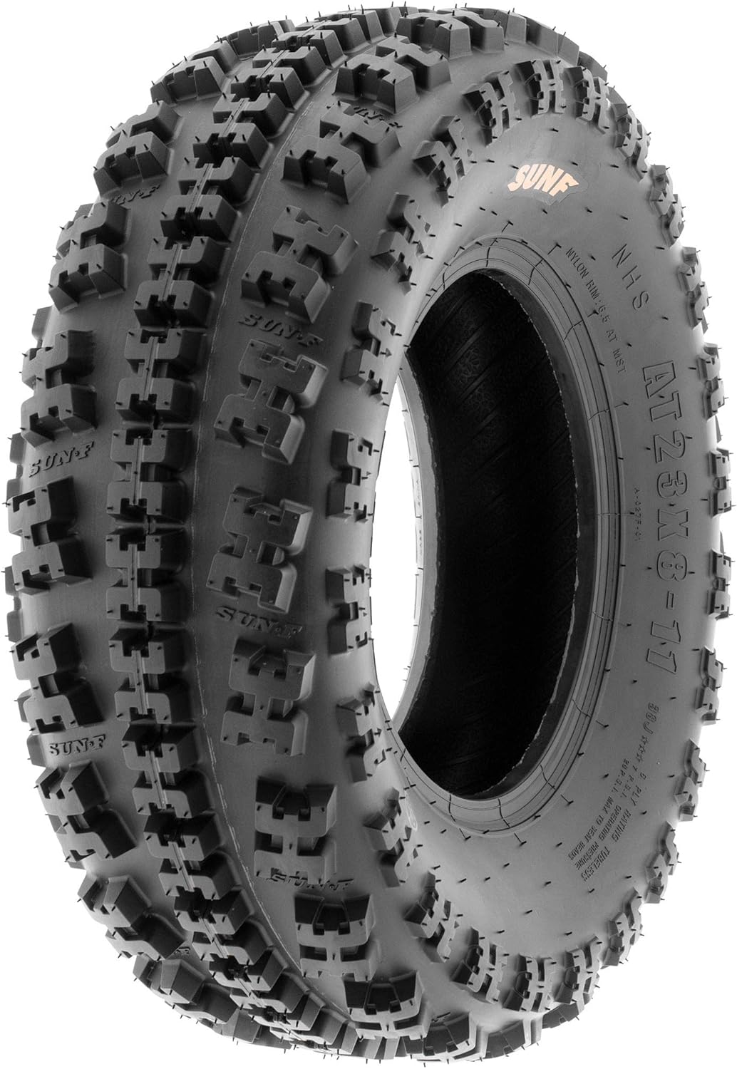 Set of 4 Knobby Sport ATV UTV Tires, 6 PR Tubeless Y73774