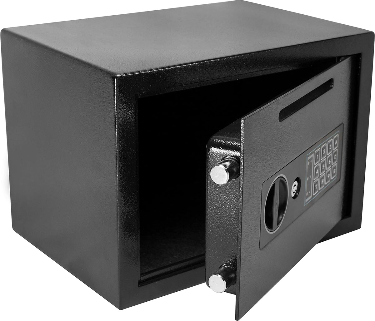Compact 0.57 Cubic Ft Digital Keypad Security Depository Drop Safe J49835