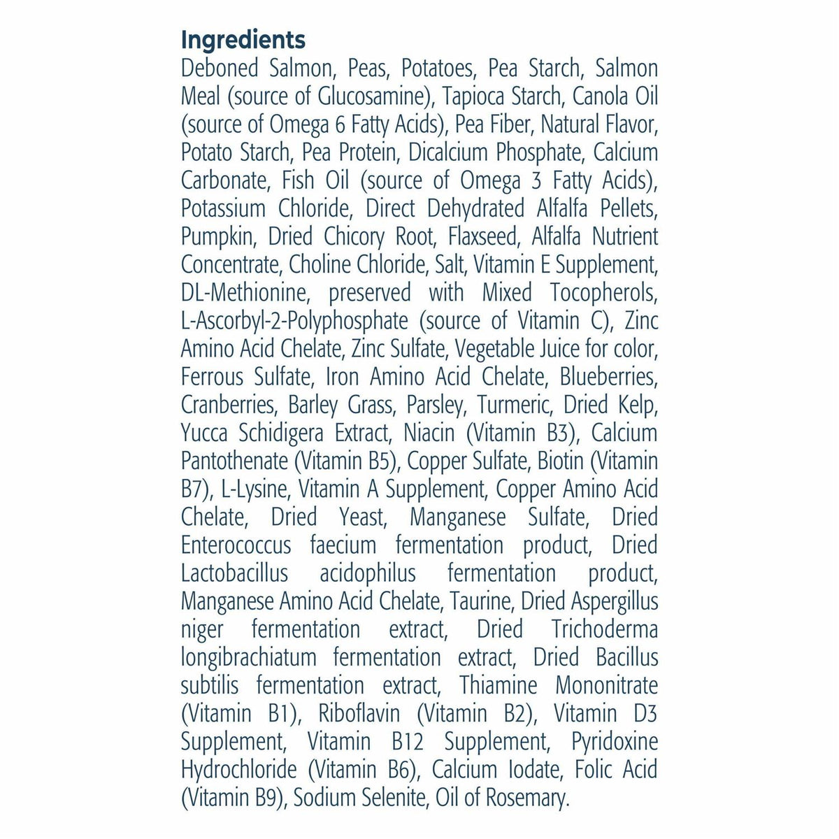 Grain-Free Salmon Dry Dog Food J564