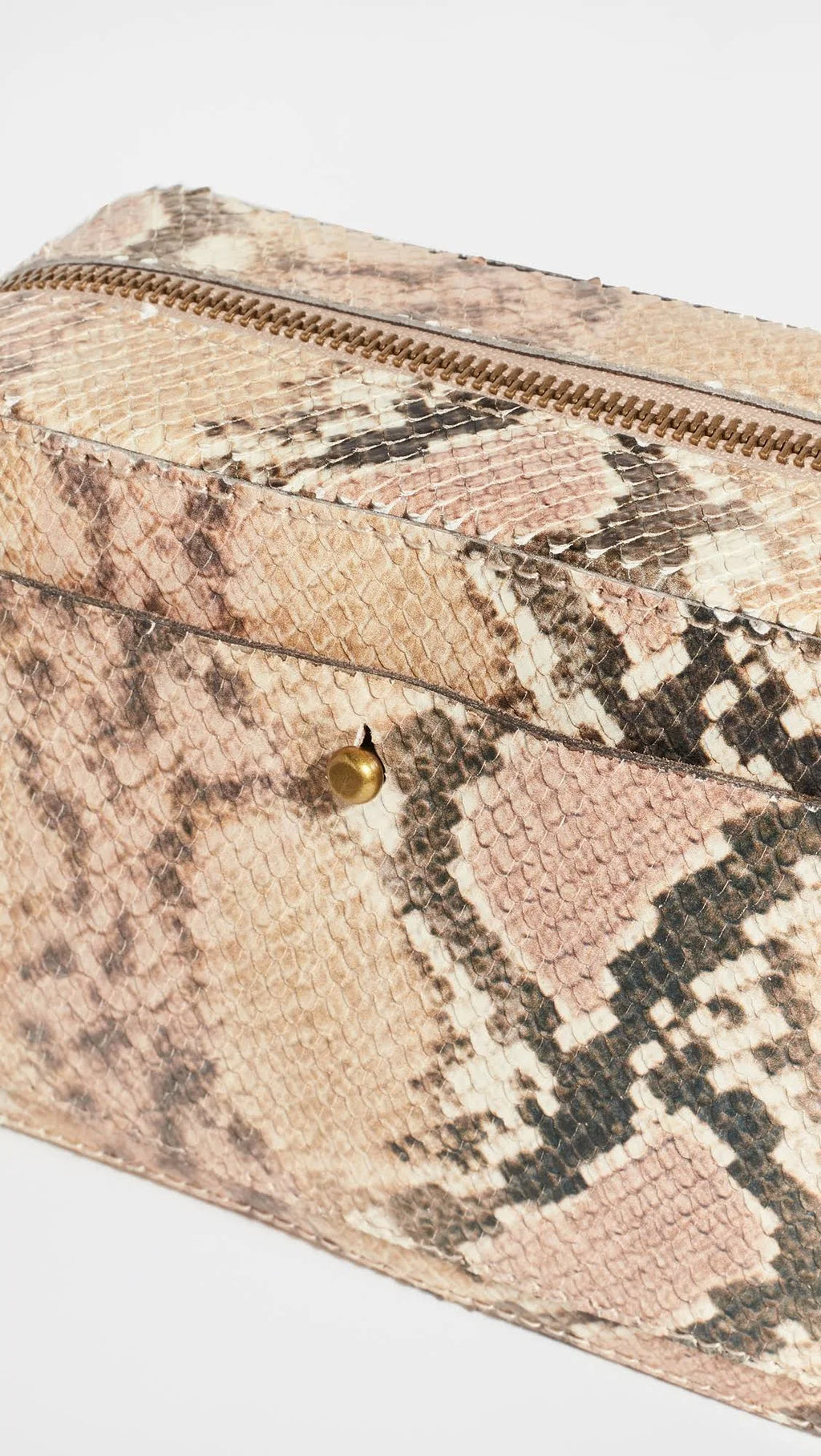 Snake Embossed Camera Bag X32885