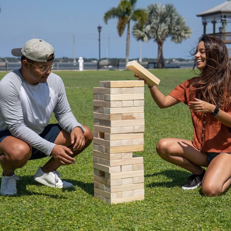 Giant Wooden Tumble Tower Game M5052