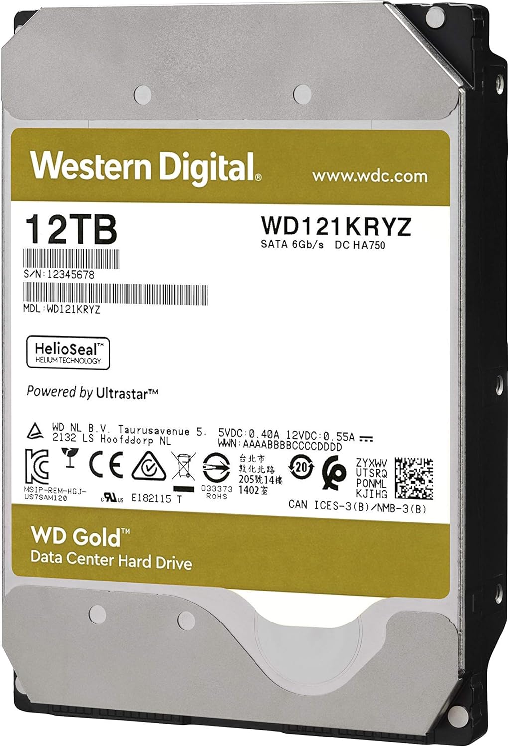 14TB Enterprise Class Internal Hard Drive SATA 6 Gb/s 7200 RPM 512 MB Cache 3.5 V351589