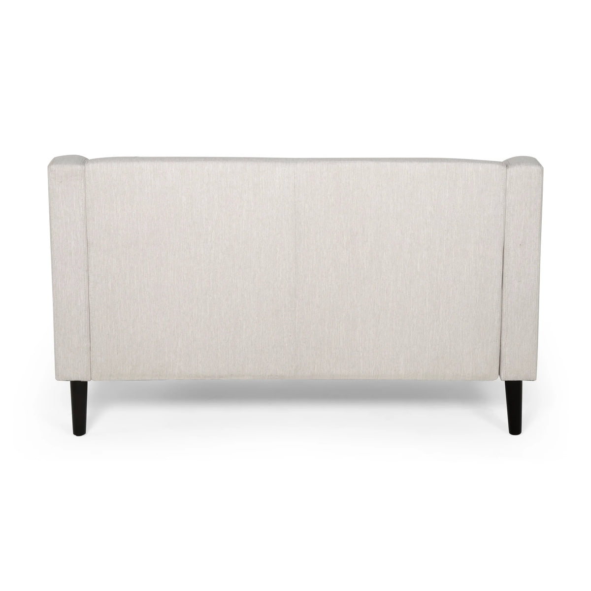 Beige Fabric Upholstered Loveseat B516216