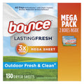 130 ct Outdoor Fresh Fabric Softener Sheets S541247