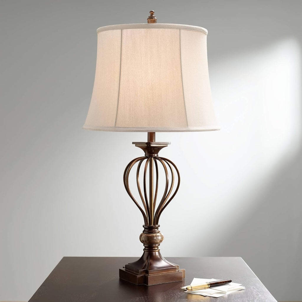 Marble Accent Table Lamp U6760