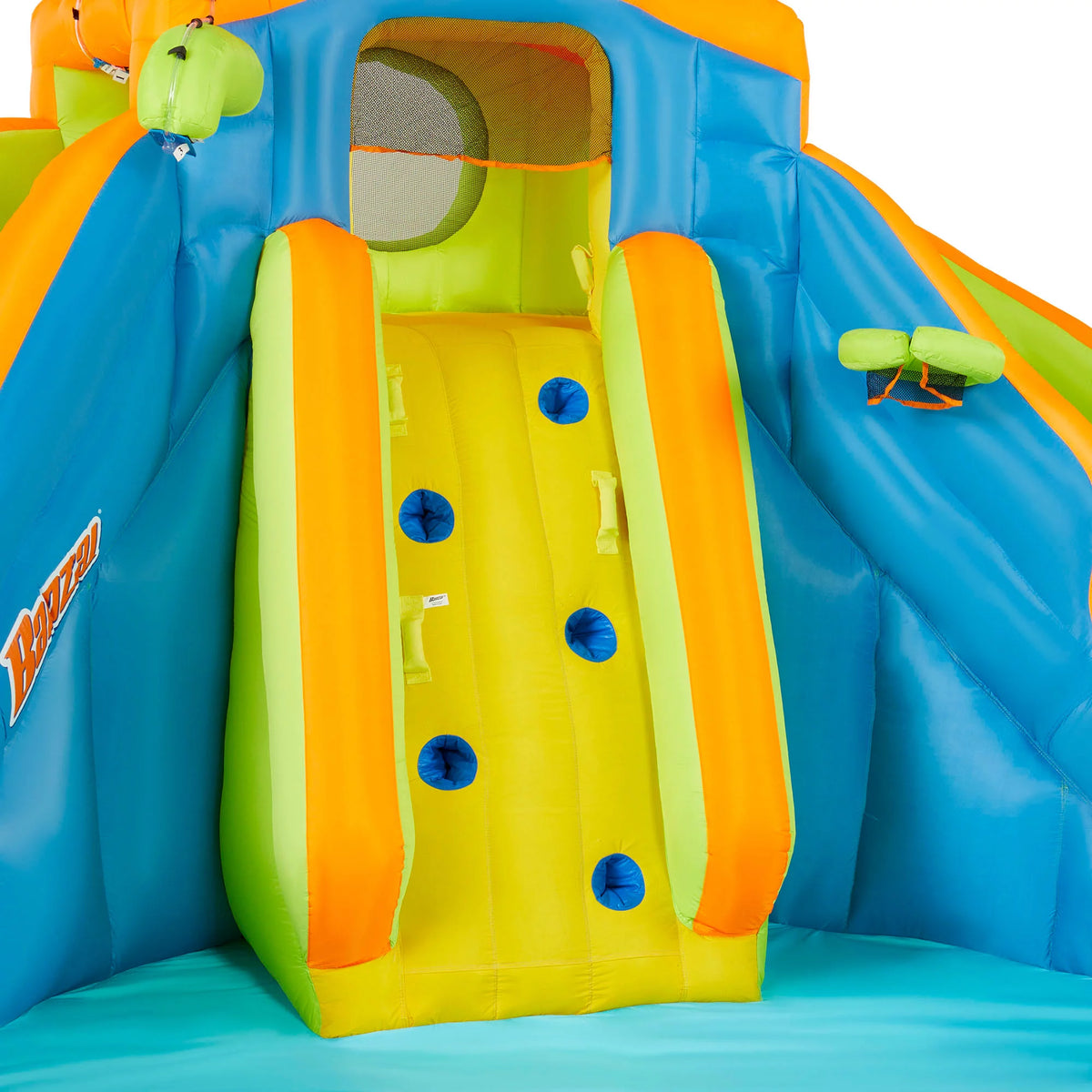Inflatable 2 Lane Water Slide Splash Pool T242545
