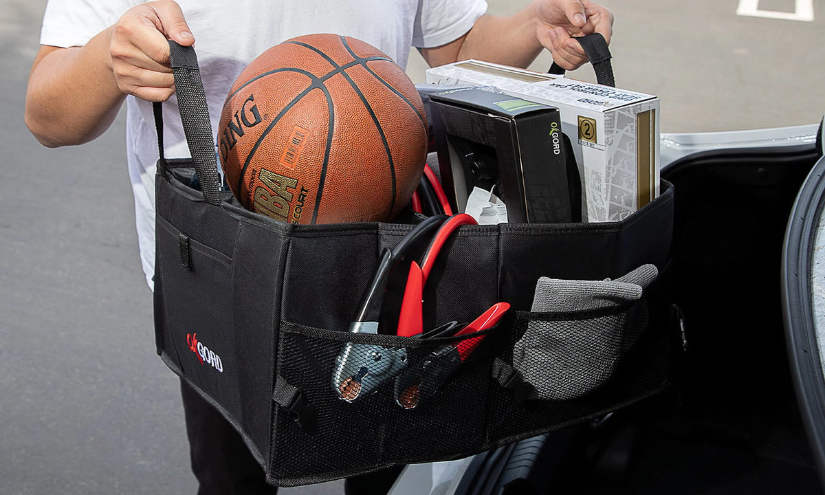 Auto Trunk Storage Organizer Bin with Pockets H3523