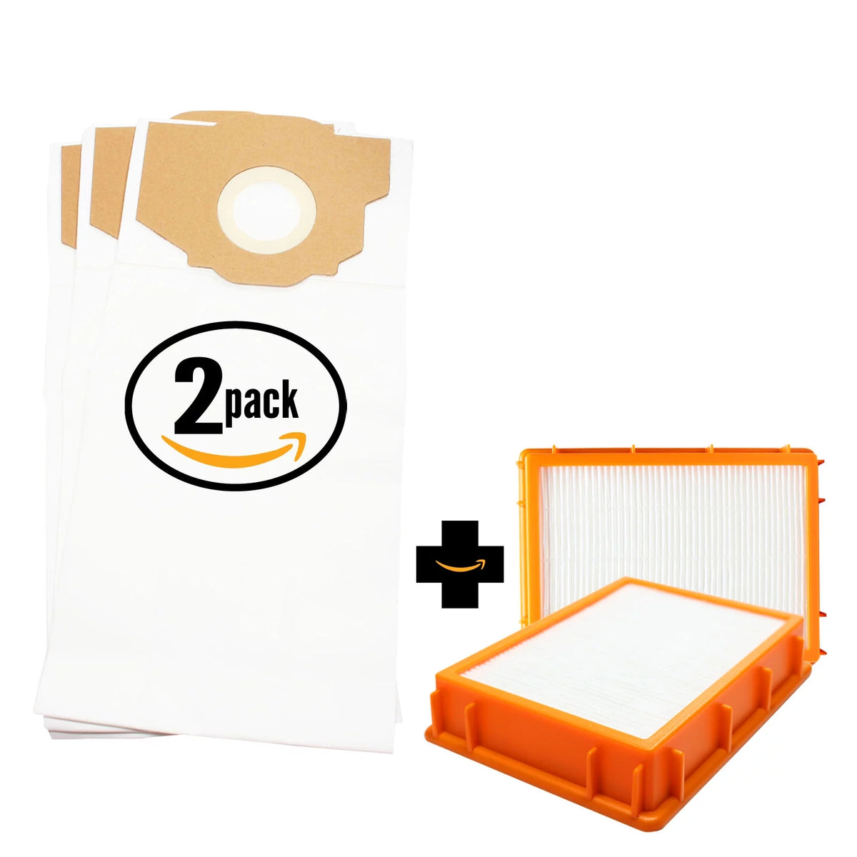 6 Replacement Vacuum Bags & 2 HEPA Filter X301509