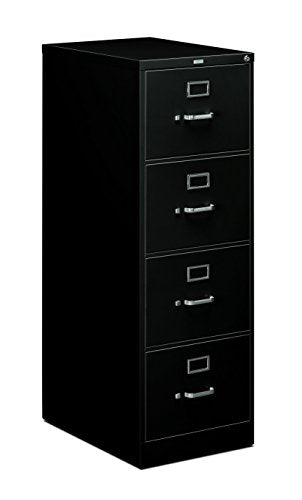 4-Drawer Light Gray Filing Cabinet with Lock B23598