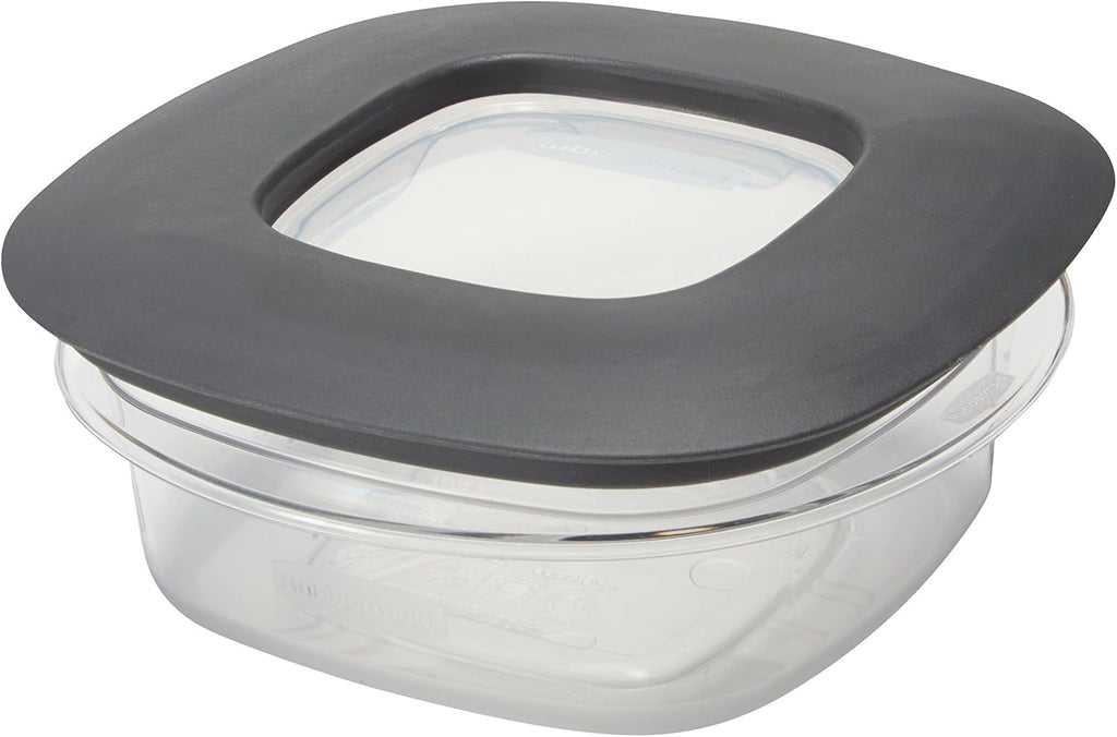 1.25 Cup Gray Food Storage Containers J82446