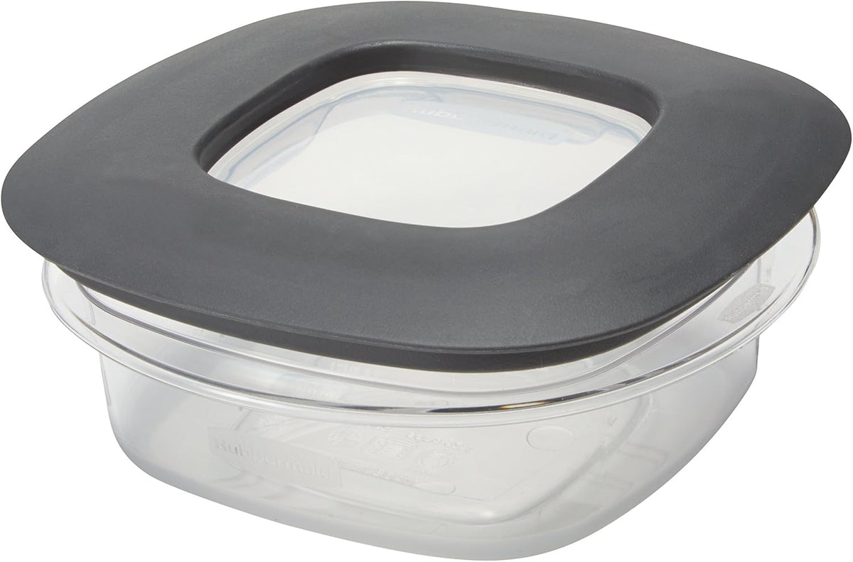 1.25 Cup Gray Food Storage Containers J82446
