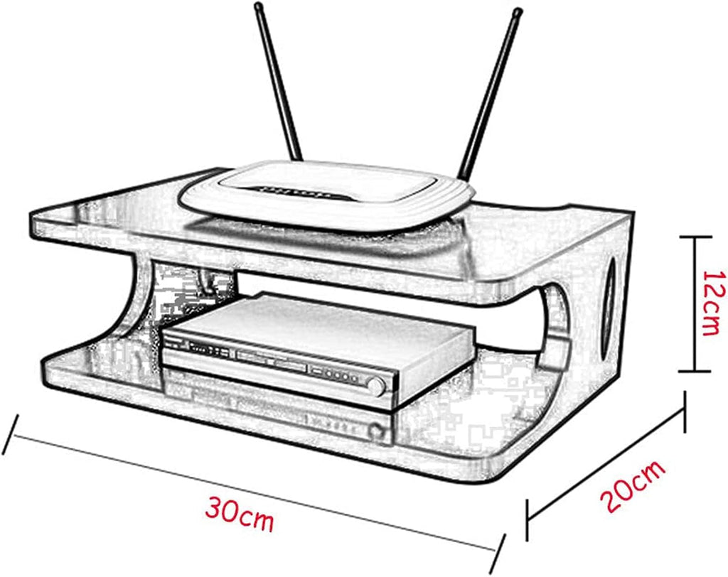 Black 170CM Wall Mounted Media Console K665596
