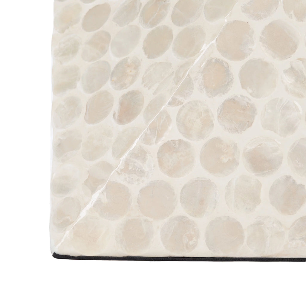 White Square Accent Table X956