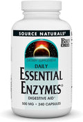 500mg Enzyme Supplement 240 Capsules F7864