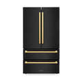 36 cu. ft. Black Stainless Steel Refrigerator with Ice Maker J335