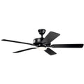 52 inch Satin Black Ceiling Fan C63544
