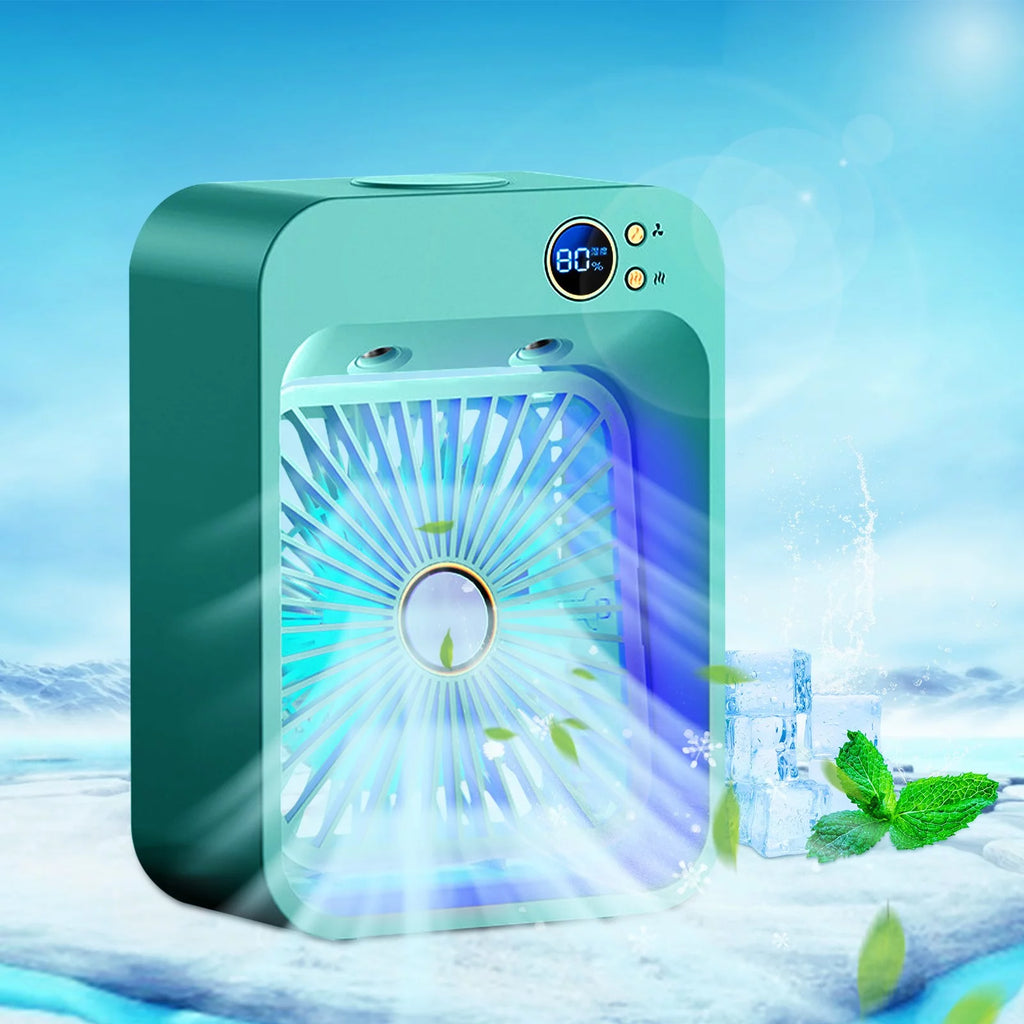 USB Mini Cooler Purification and Humidification Refrigeration Fan L831