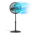 16 Oscillating Adjustable Pedestal Fan with 3-Speeds, Black R719436
