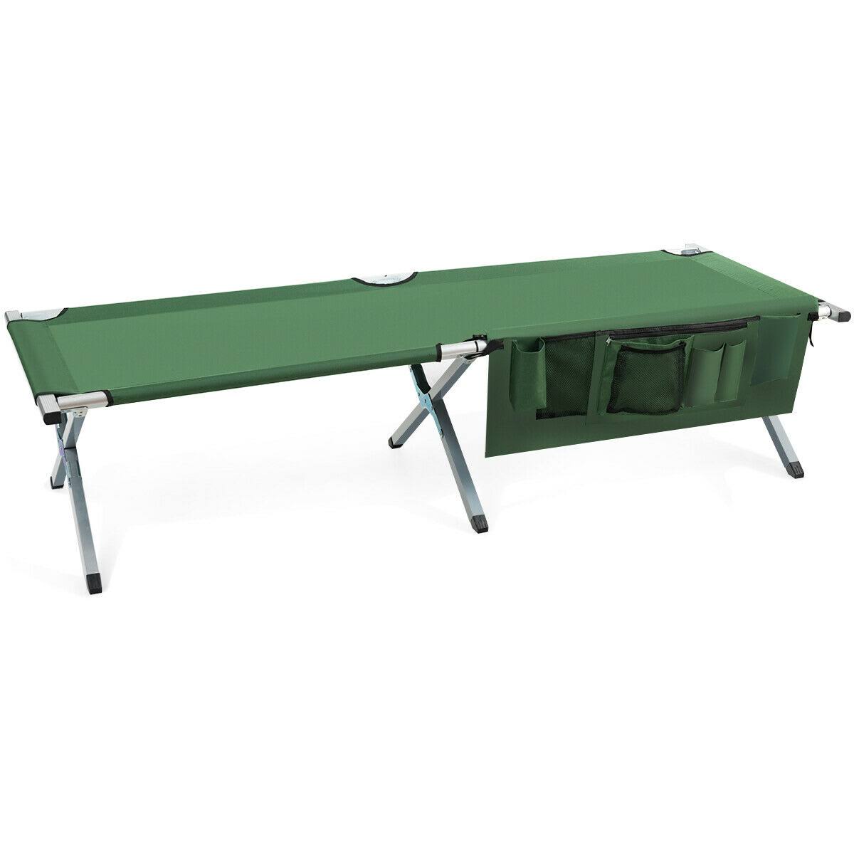 Heavy-Duty Folding Camping Cot with Carry Bag E99681