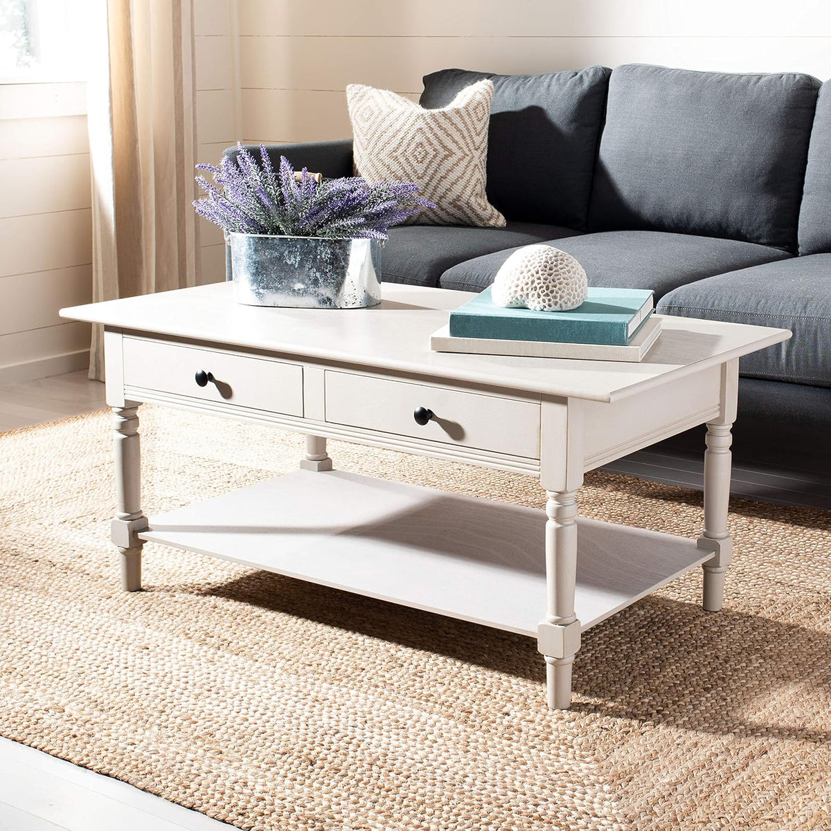 Vintage Grey Coffee Table O410216