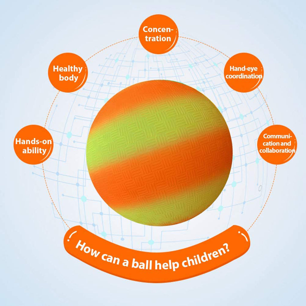 8.5Inch Rubber Bouncy Inflatable Balls D964194